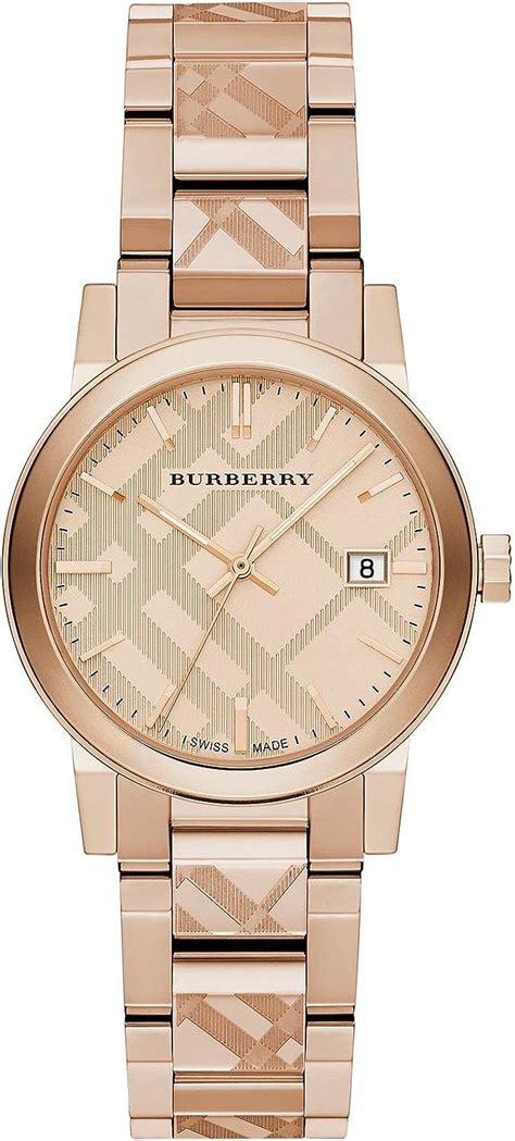 Burberry The City Ladies Watch Rose Gold BU9146 